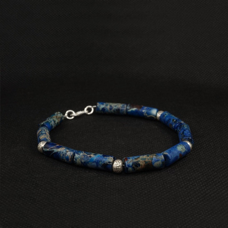 Meridian Lapis — Lapis Lazuli Bracelet — view 1