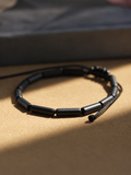 Midnight Bar — Black Stone Bracelet — view 1
