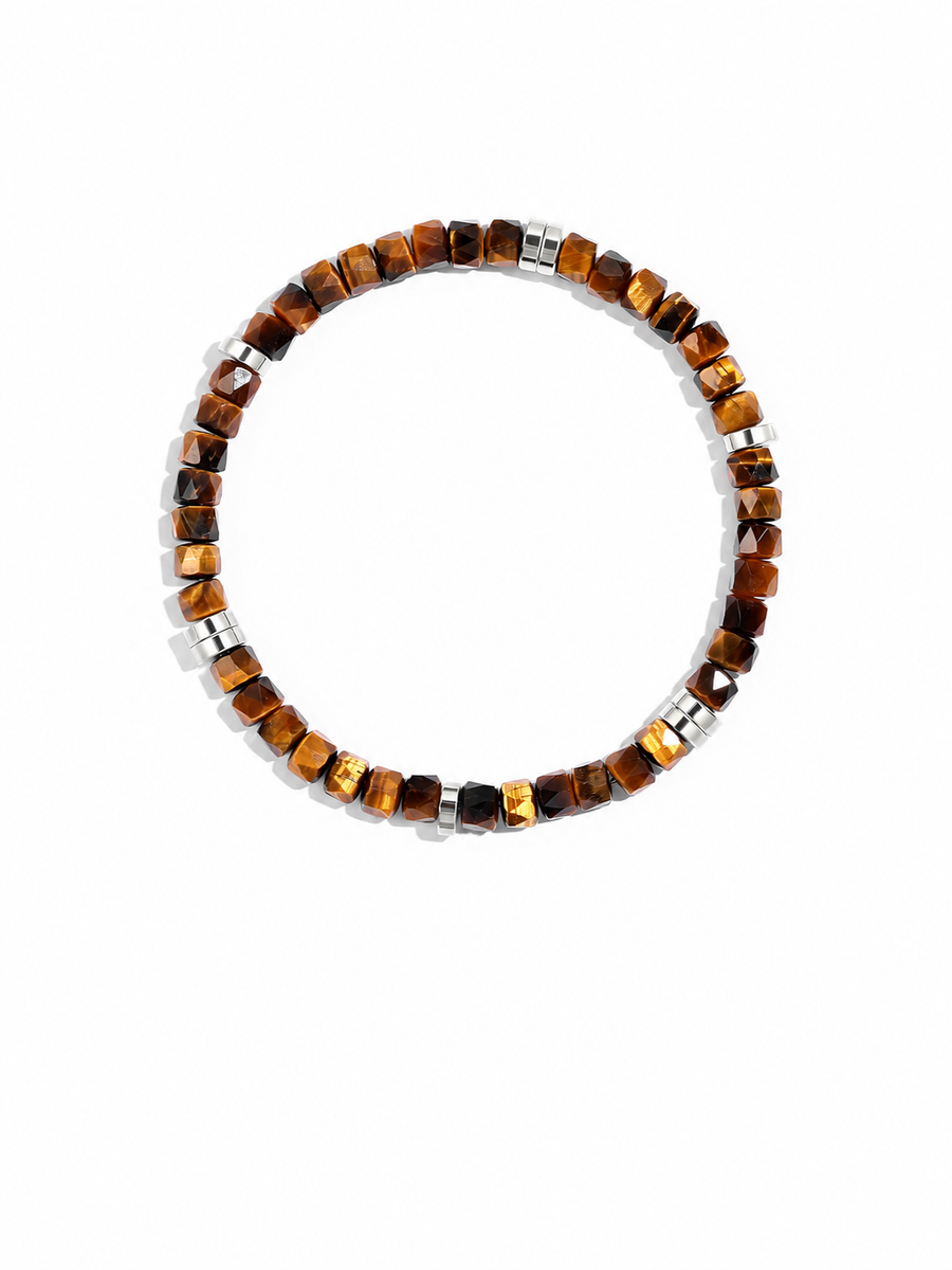 Solar Facet — Tiger’s Eye Bracelet — view 3
