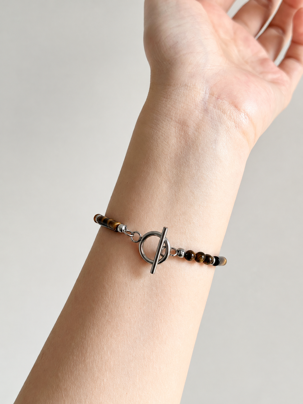Yelu Vintage — Tiger’s Eye Bracelet — view 2